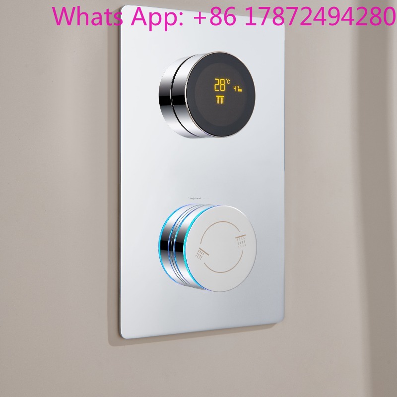Concealed Thermostatic Shower System Set - Set Doccia Termostatico Digitale con Controllo