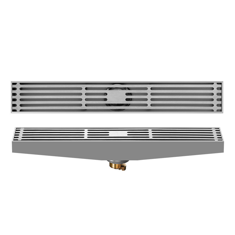 Linear Shower Drain Stainless 304 Tile In - Piletta per doccia a incasso inclinata,