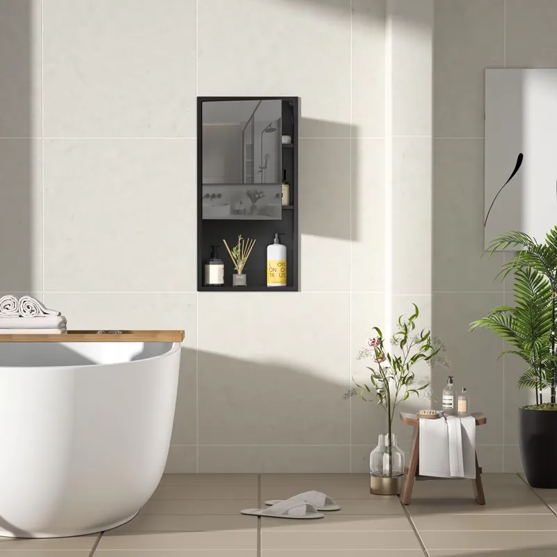 Shower Niche Stainless Steel Recessed - Nicchia da Doccia Incassata per Bagno