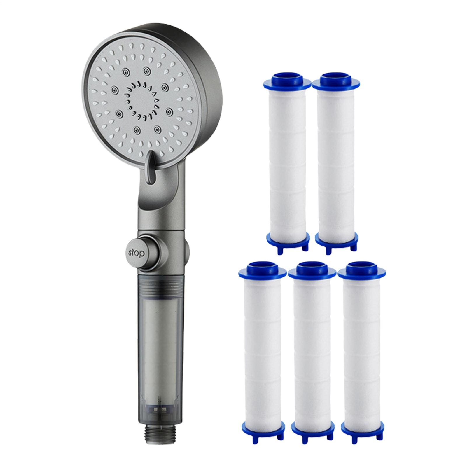 Handheld Shower Head High Pressure Filter - Nuovo soffione doccia 5 modalità soffione