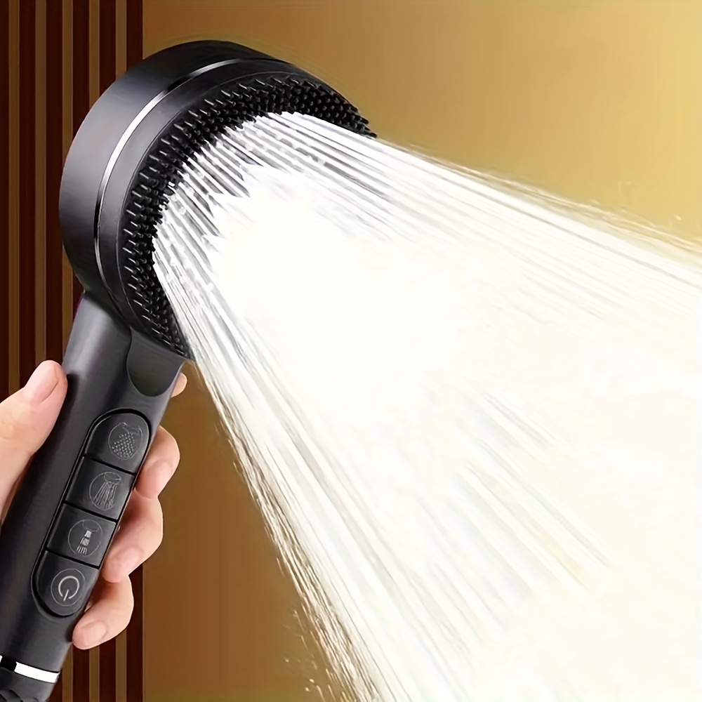 Handheld Shower Head High Pressure Filter - Soffione Doccia a 4 Modalità ad