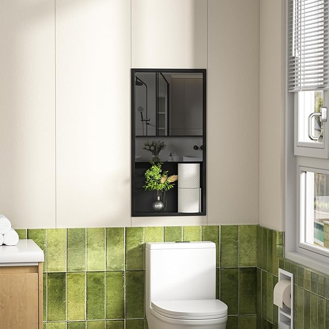 Shower Niche Stainless Steel Recessed - Nicchia Doccia Moderna Incassata di Lusso