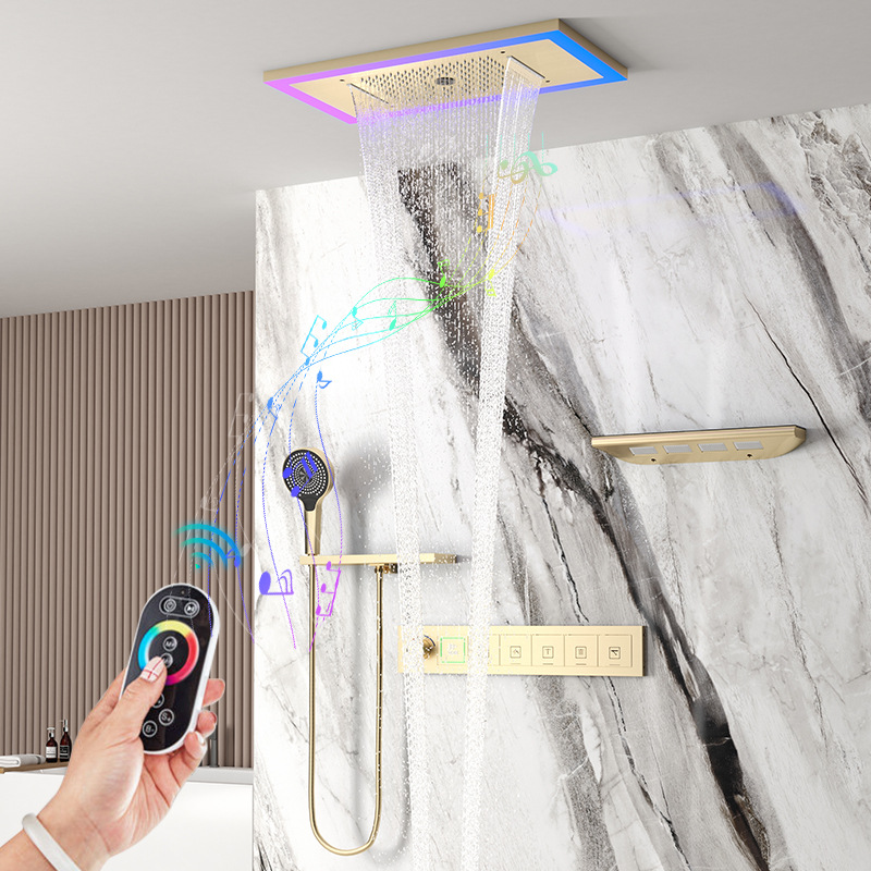 Thermostatic Mixing Valve Digital Display - Sistema Doccia a Pioggia 630*330mm con