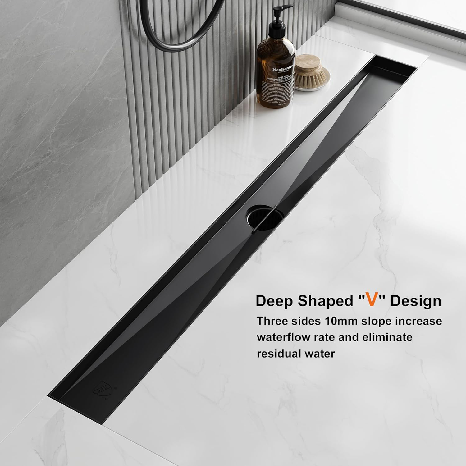 Sifone doccia lineare lungo in - Linear Shower Drain Stainless 304 Tile In recensione e prezzo