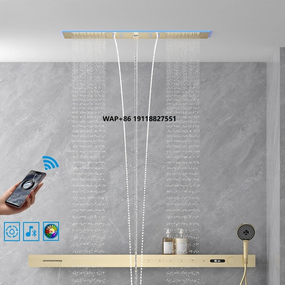 Set Doccia Termostatico 2026 c - Led Rainfall Shower Head Waterfall recensione e prezzo