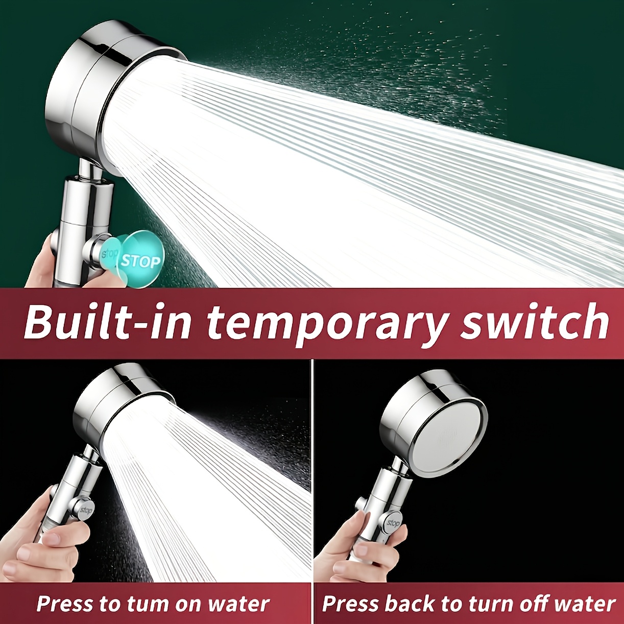 Doccetta Portatile a Risparmio - Handheld Shower Head High Pressure Filter recensione e prezzo