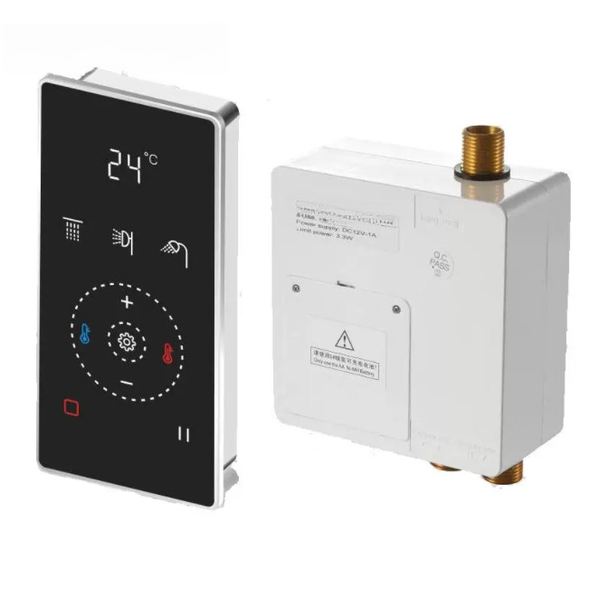 Termostato digitale a LED per  - Thermostatic Shower Faucet Valve 3 Way recensione e prezzo