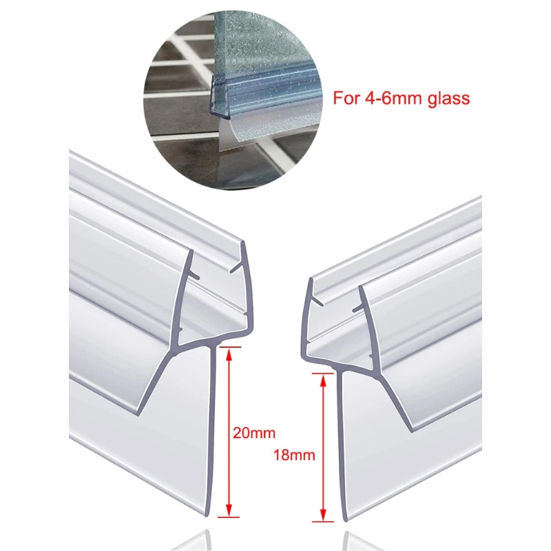 Striscia di tenuta per porta d - Shower Door Bottom Seal Strip Sweep recensione e prezzo