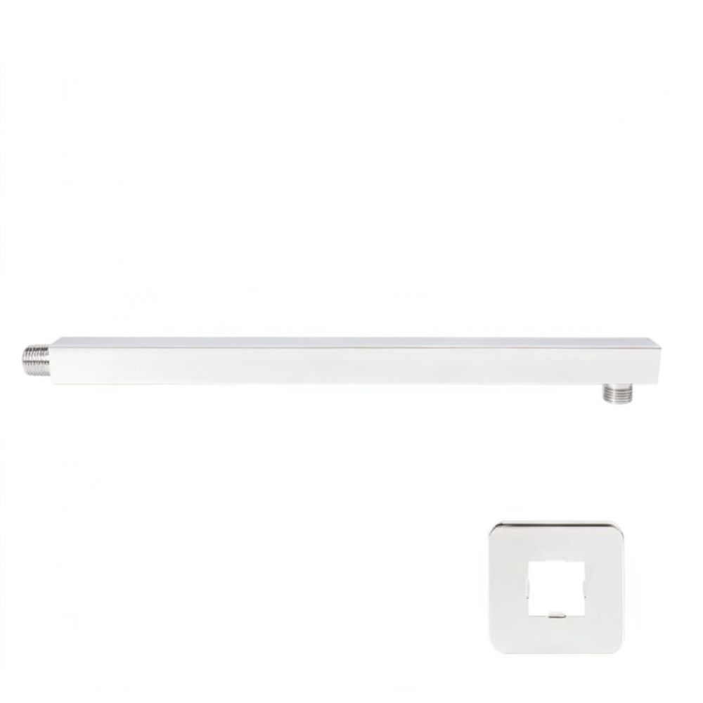 Braccio doccia quadrato da par - Rainfall Shower Head Ceiling Mount 16 Inch recensione e prezzo