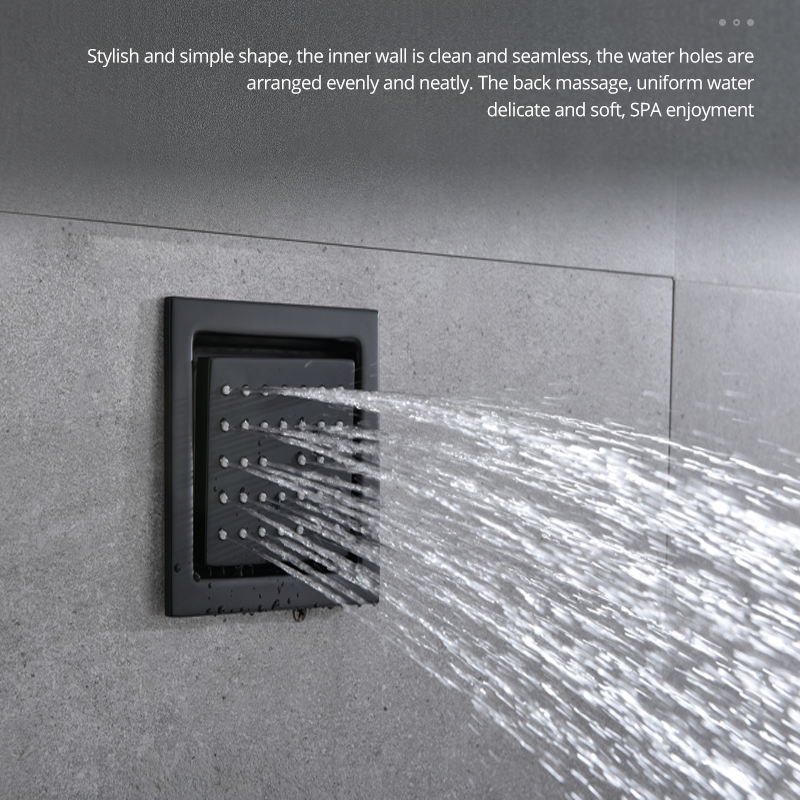 Accessori per il bagno con get - Shower Body Jet Massage Spray Square recensione e prezzo