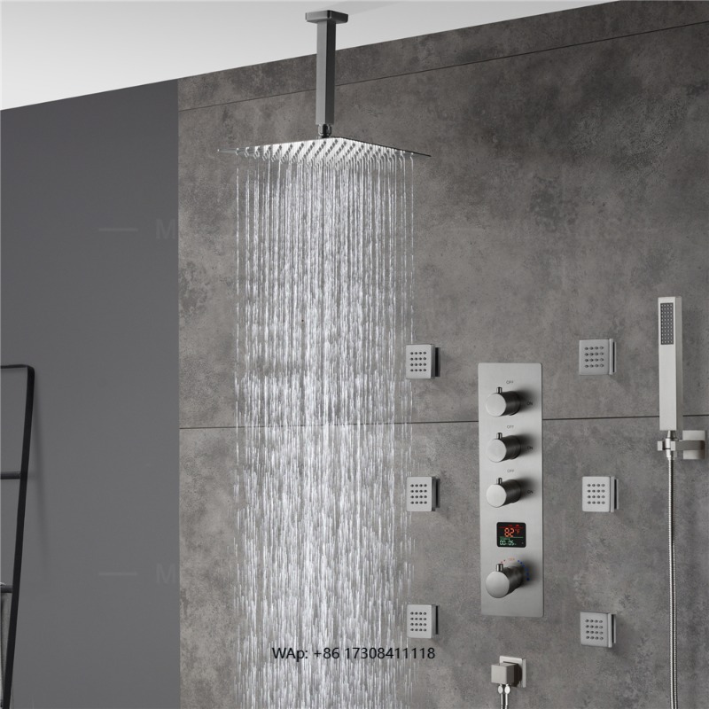 Set doccia a scomparsa con sis - Concealed Thermostatic Shower System Set recensione e prezzo