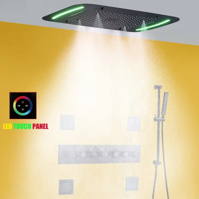 Set Doccia a Cascata da Incass - Led Rainfall Shower Head Waterfall recensione e prezzo