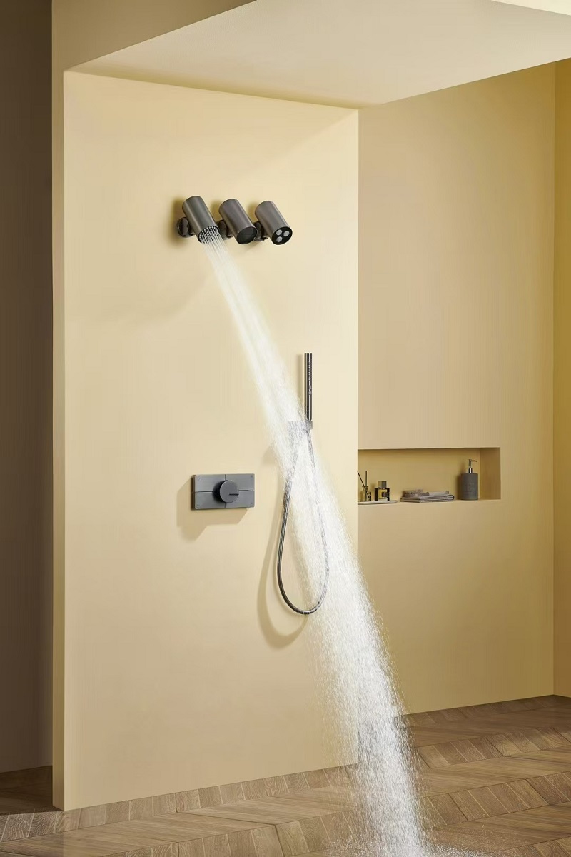 Soffione doccia da 3 pezzi Set - Concealed Thermostatic Shower System Set recensione e prezzo