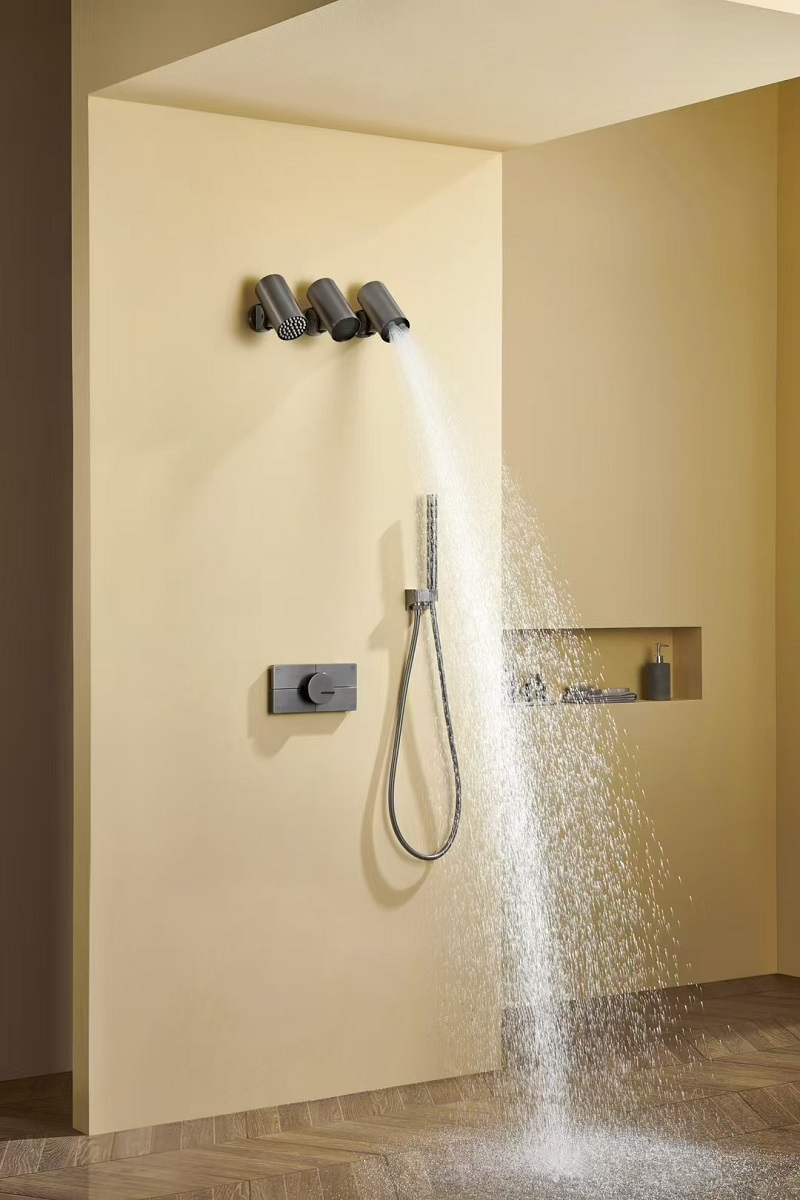 Soffione doccia da 3 pezzi Set - Concealed Thermostatic Shower System Set recensione e prezzo