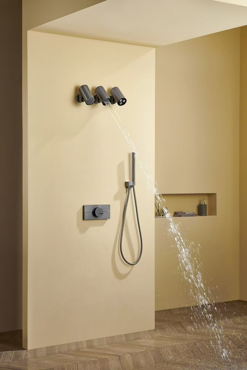 Soffione doccia da 3 pezzi Set - Concealed Thermostatic Shower System Set recensione e prezzo