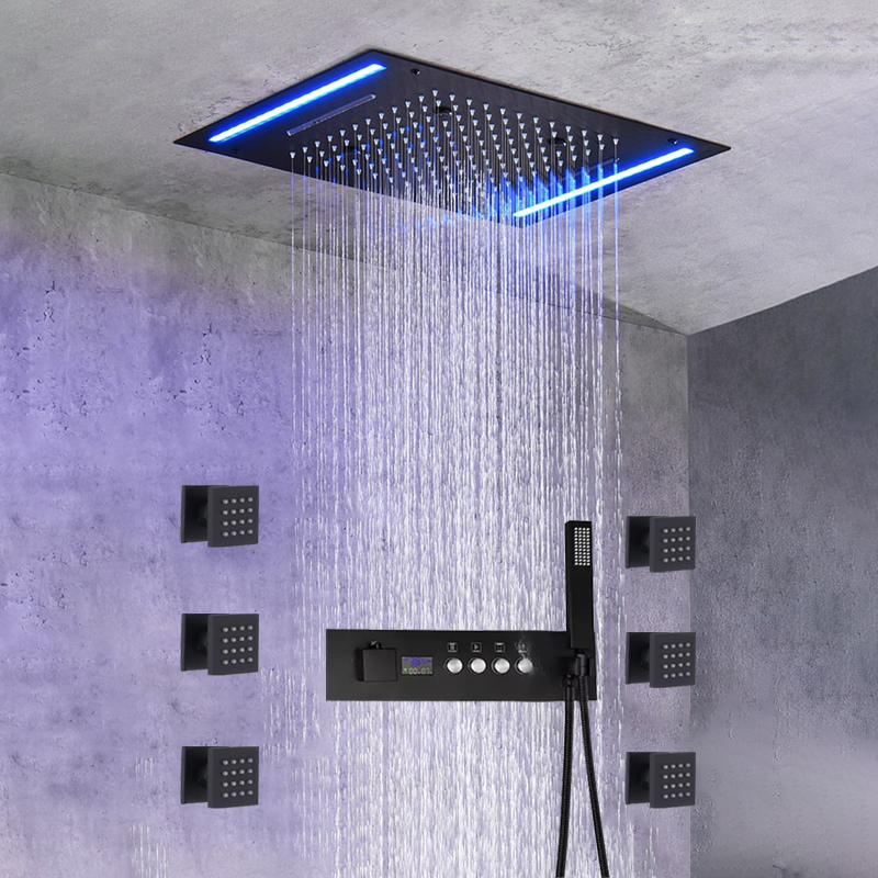 Soffione Doccia Moderno a Soff - Led Rainfall Shower Head Waterfall recensione e prezzo