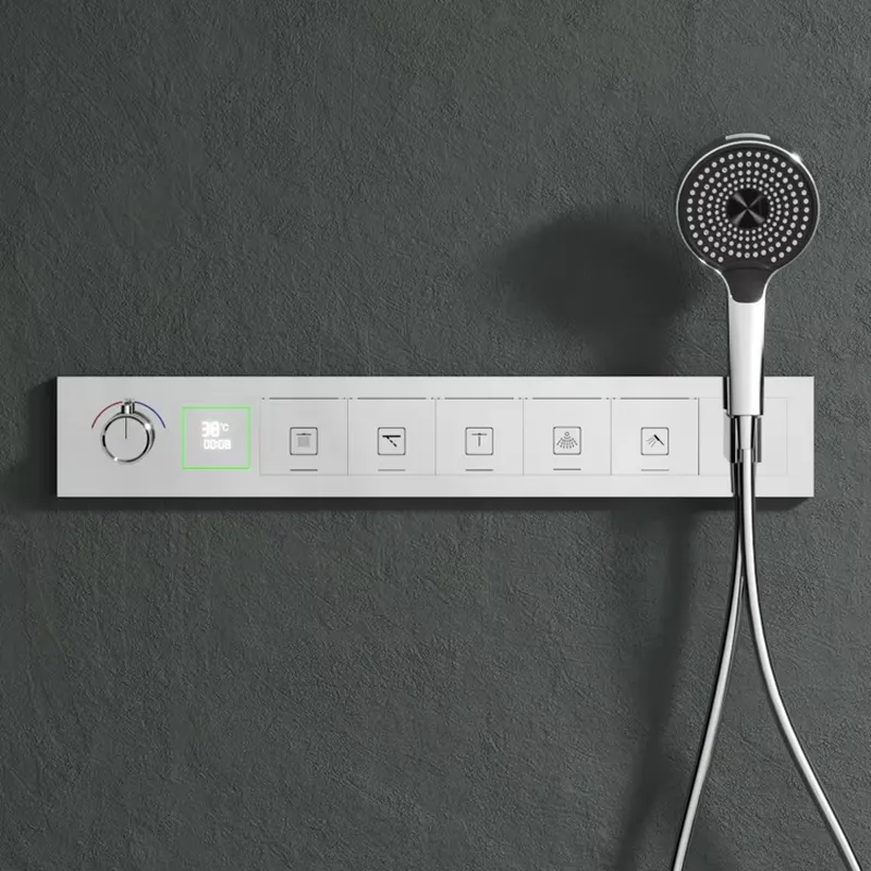 Sistema Doccia a LED in Ottone - Concealed Thermostatic Shower System Set recensione e prezzo
