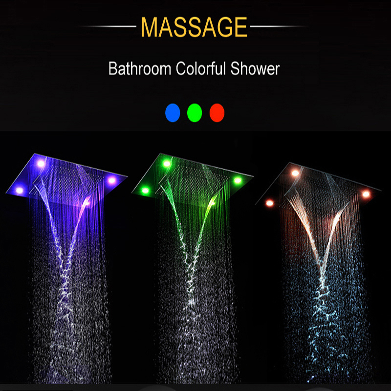 Set Doccia a LED Incassato 202 - Concealed Thermostatic Shower System Set recensione e prezzo