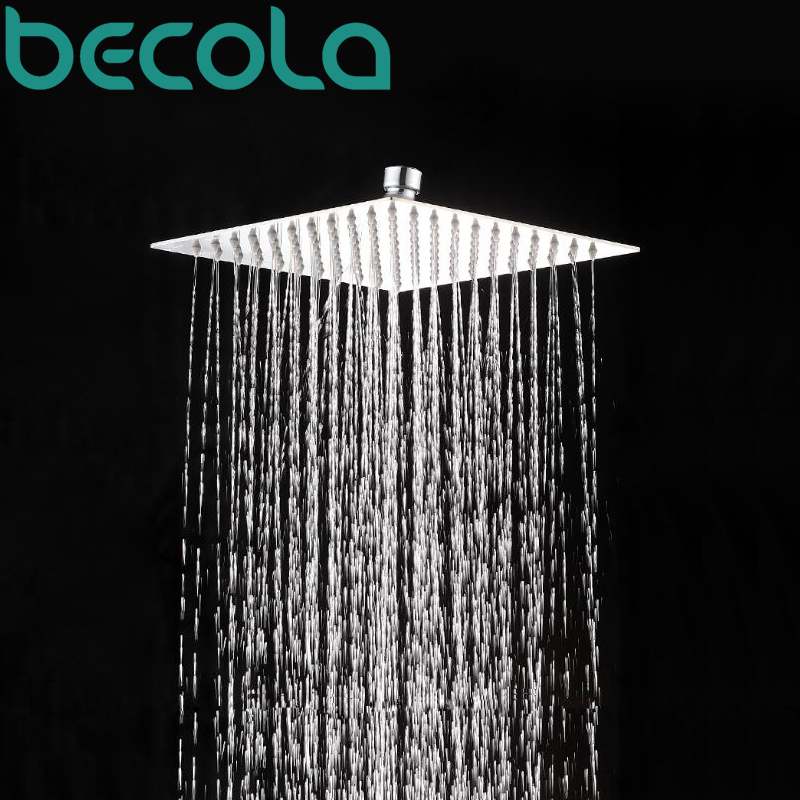 Becola soffioni doccia ultraso - Rainfall Shower Head Ceiling Mount 16 Inch recensione e prezzo
