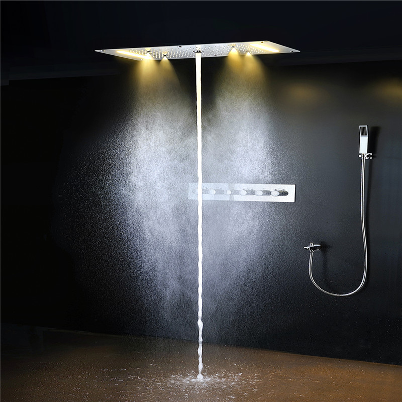 Set Doccia LED Multifunzione d - Led Rainfall Shower Head Waterfall recensione e prezzo