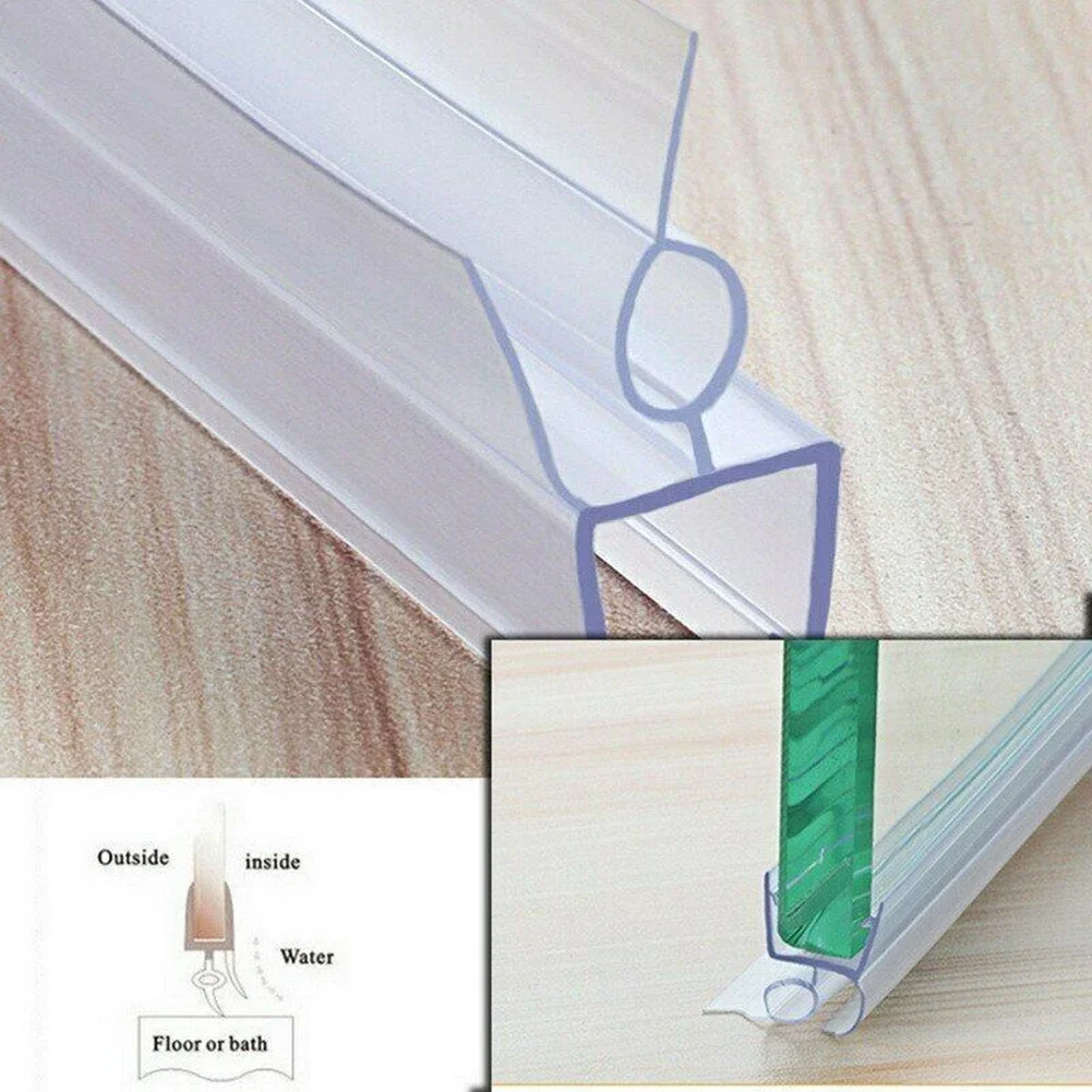 2 pezzi striscia di tenuta per - Shower Door Bottom Seal Strip Sweep recensione e prezzo