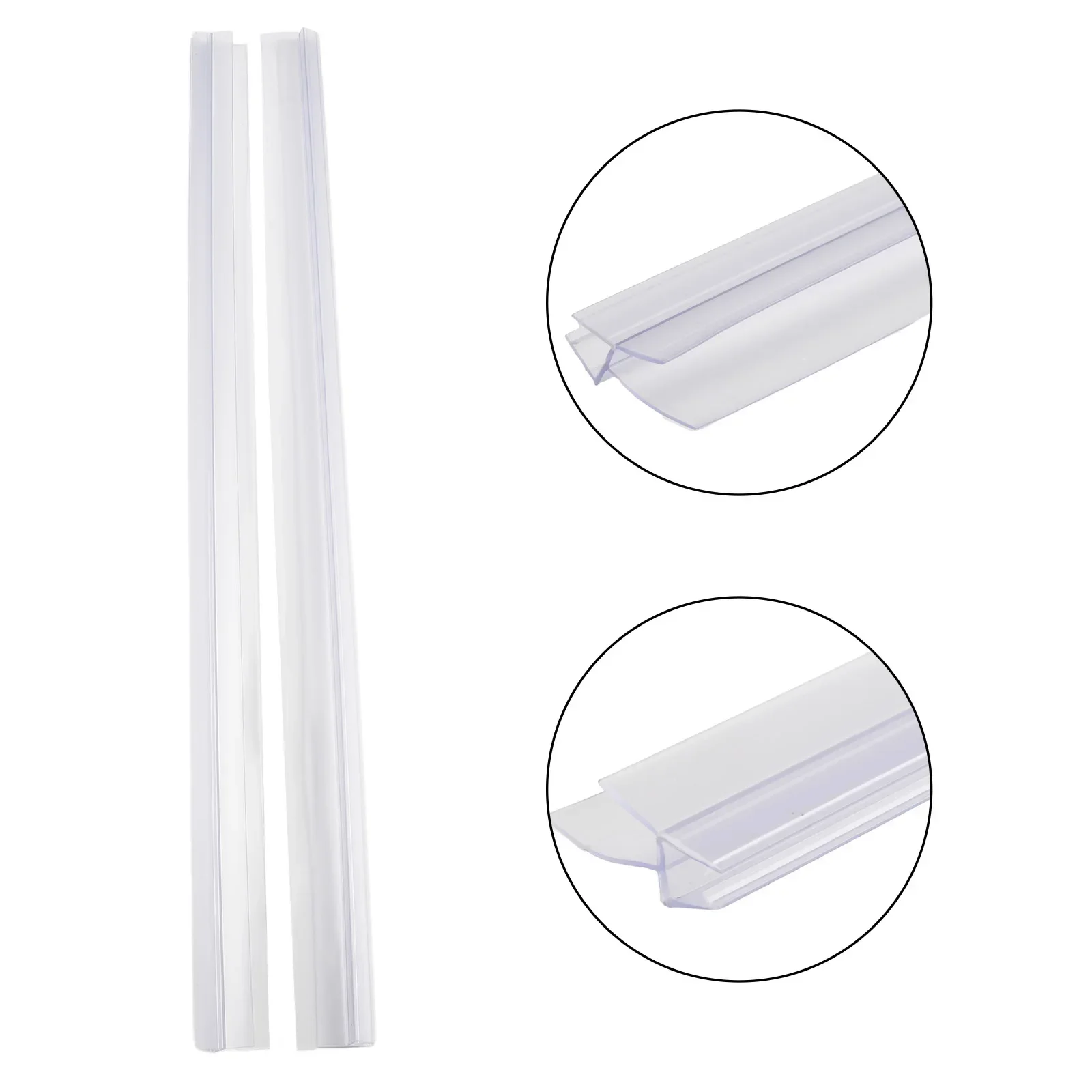 2 pz Bagno Doccia Schermo Port - Shower Door Bottom Seal Strip Sweep recensione e prezzo