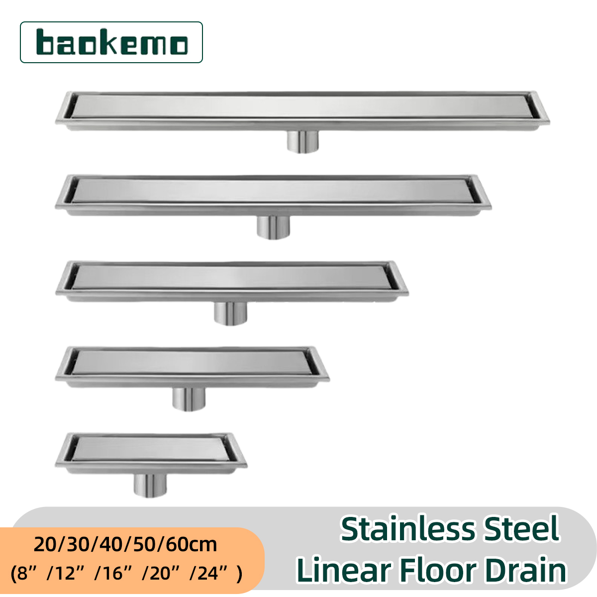 Scarico doccia lineare con gri - Linear Shower Drain Stainless 304 Tile In recensione e prezzo