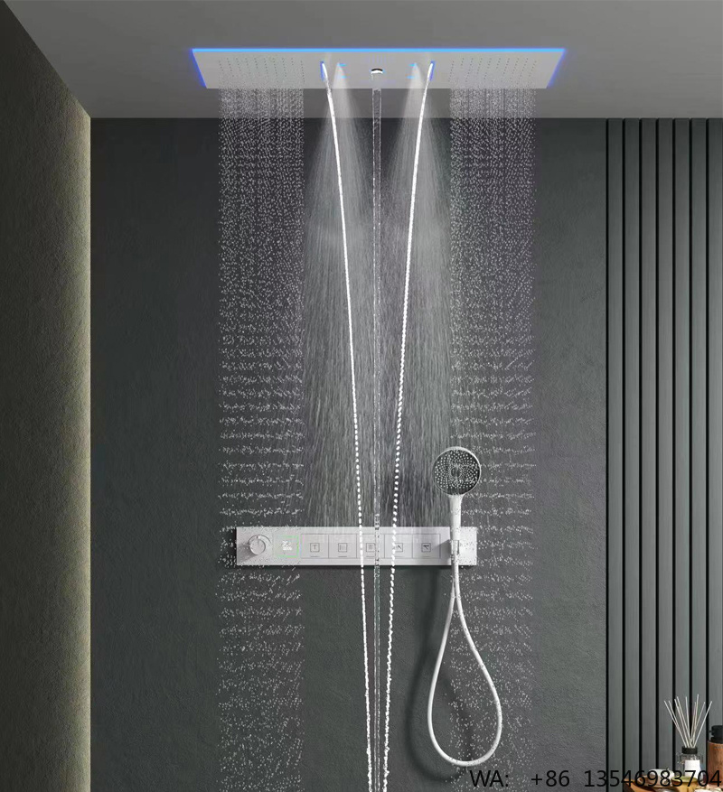 Sistema Doccia a Parete Nascos - Led Rainfall Shower Head Waterfall recensione e prezzo