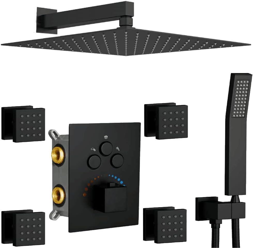 Sistema Doccia Termostatico ZA - Thermostatic Shower Faucet Valve 3 Way recensione e prezzo