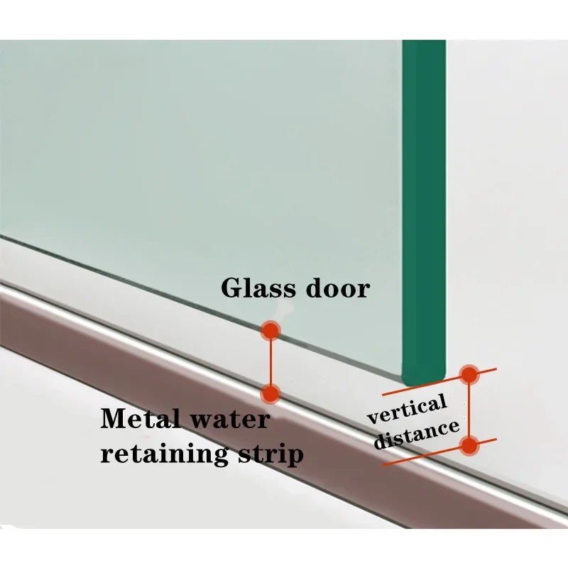 2X50 CM PVC schermo doccia str - Shower Door Bottom Seal Strip Sweep recensione e prezzo