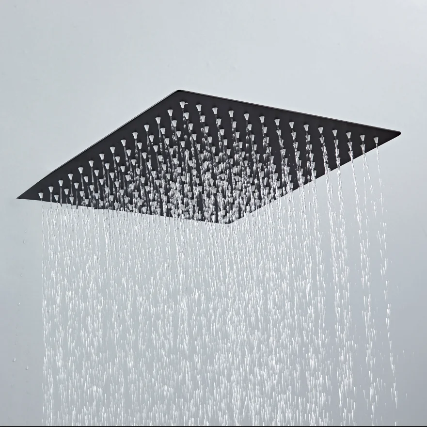 Soffione doccia in acciaio ino - Rainfall Shower Head Ceiling Mount 16 Inch recensione e prezzo