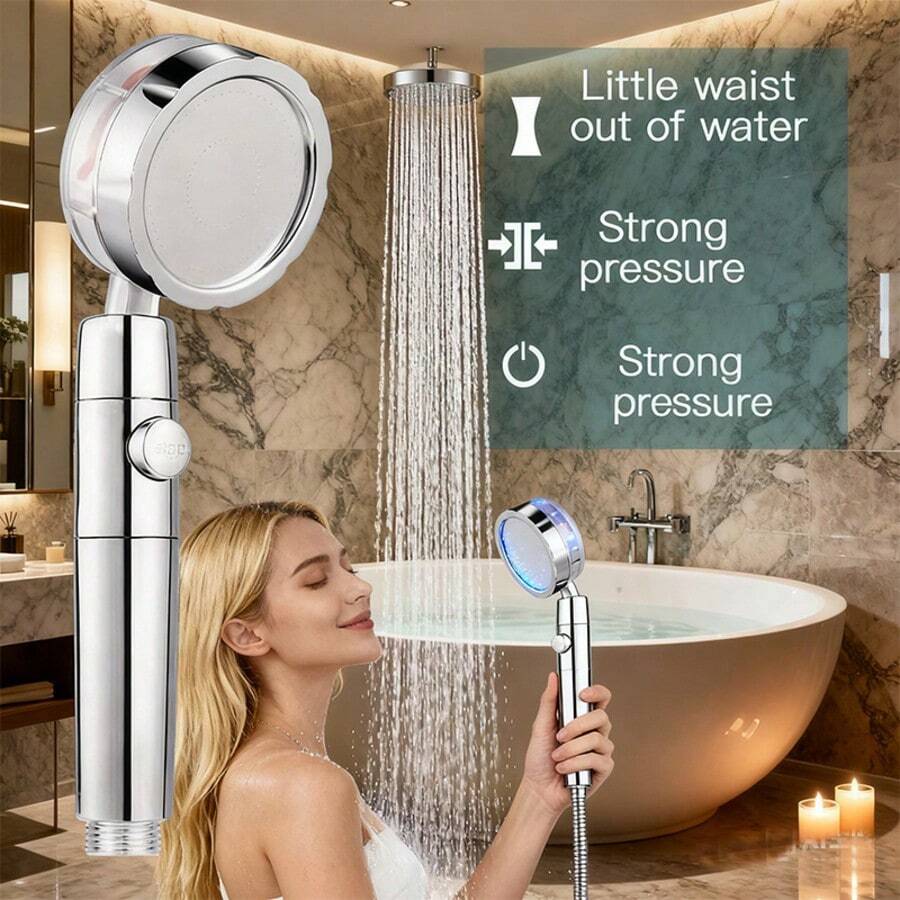 Soffione doccia a propulsione  - Handheld Shower Head High Pressure Filter recensione e prezzo