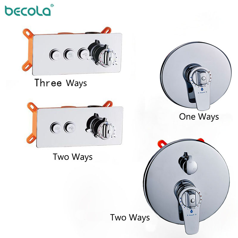 Miscelatore a incasso scatola  - Thermostatic Shower Faucet Valve 3 Way recensione e prezzo