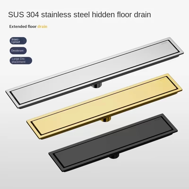 Scarico a pavimento invisibile - Linear Shower Drain Stainless 304 Tile In recensione e prezzo